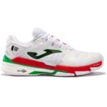 Scarpa Padel Joma Slam Bianco/Rosso/Verde